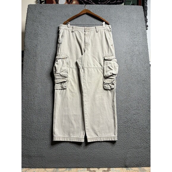 Mossimo Other - VTG Mossimo Cargo Pants Men 36x28.5 Tactical Utility Y2K Skater Baggy Wide Leg